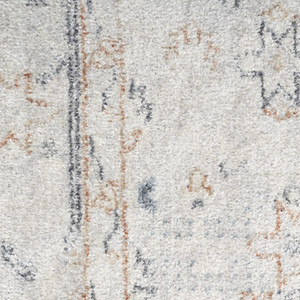 Homeroots Home Decor 9' X 12' Light Blue Oriental Power Loom Distressed Area Rug