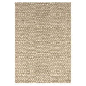 Homeroots Home Decor 8' x 10' Beige Trellis Area Rug