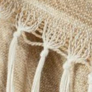 Beige Woven 100% Poly Pet Throw Blanket - 606114880011