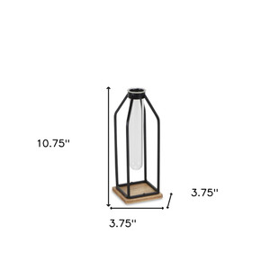 11" Black Glass Sculpture - 606114868903