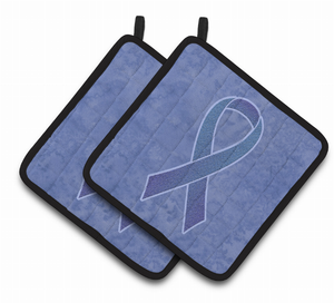Cancer Awareness Pair of Pot Holders - 638508380920