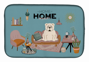 Dog in Sweet Home Dish Drying Mat - 194030343975