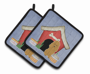 Dog House Collection Pair of Pot Holders - 638508459541