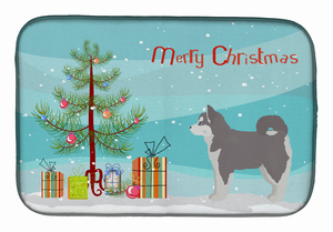 Dog Breed/Merry Christmas art Dish Drying Mat - 194030020067