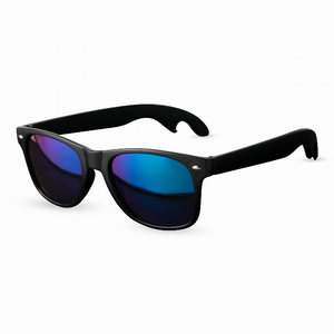 Matte Black With Olivine Lense Bottle Opener Sunglasses By F - 842094156115