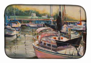 Sailboats Dish Drying Mat - 652259254545