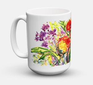 Flower Coffee Mug 15 oz - 615872804122