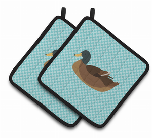 Bird on Pair of Pot Holders - 638508926012