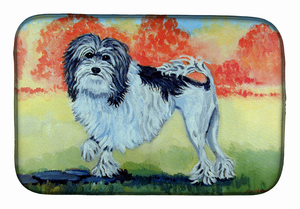 Dog on Dish Drying Mat - 652259234028