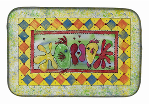 Sealife Themed Dish Drying Mat - 652259235124