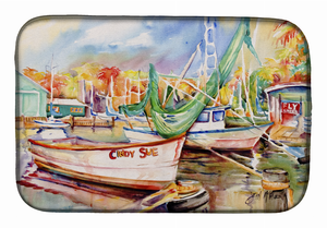 Sailboats Dish Drying Mat - 652259254637