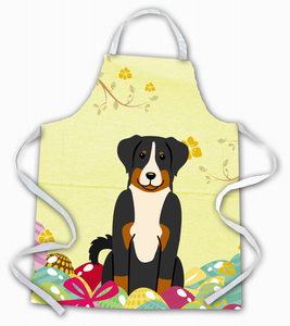 Easter Eggs Apron (Dog Breed Print) - 638508788894