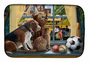 Real Life/Landscape Art/Painting Themed Dish Drying Mat - 194030388914