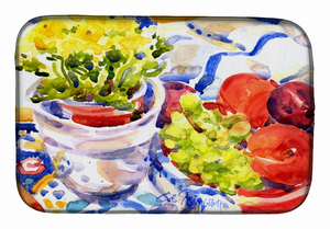 Flowers/Trees Themed Art Dish Drying Mat - 652259233526