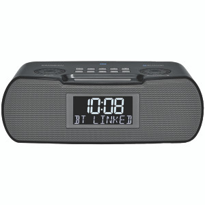 Digital AM/FM-RDS/Bluetooth(R) Clock Radio with USB Charger - 729288059707 Digital AM/FM-RDS/Bluetooth(R) Clock Radio with USB Charger - 729288059707