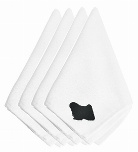Embroidered Napkins Set of 4 - 638508660725
