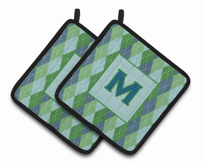 Monogram Pair of Pot Holders - 638508361073