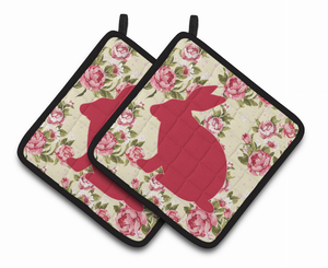 Animal Artwork Pair of Pot Holders - 638508405166