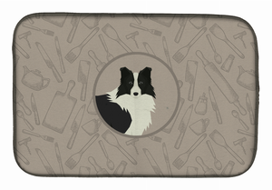 Dog Breed Christmas/Fall harvest/Kitchen Dish Drying Mat - 652259310067