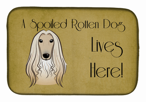 Spoiled Dog Lives Here Dish Drying Mat - 652259239986