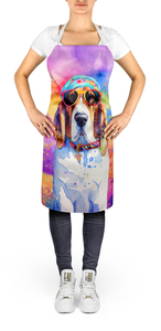 Basset Hound Hippie Dawg Apron - 194030822043