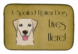 Spoiled Dog Lives Here Dish Drying Mat - 652259245086