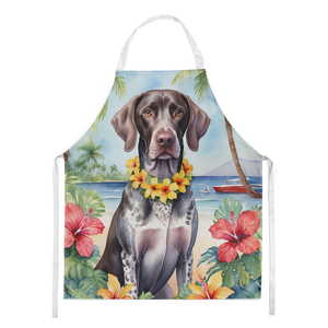 German Shorthaired Pointer Luau Apron - 198453394781