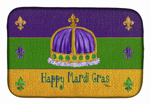 Mardi Gras Dish Drying Mat - 652259235827