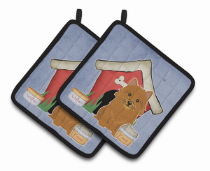 Dog House Collection Pair of Pot Holders - 638508459053