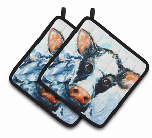 Cow Pair of Pot Holders - 194030066423