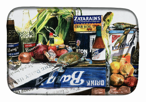 Sealife/Crab Themed Dish Drying Mat - 652259233366