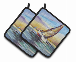 Lake Scenes Pair of Pot Holders - 638508383396
