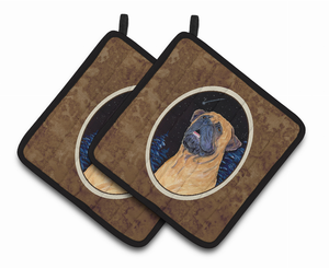 Bullmastiff Pair of Pot Holders - 638508363398