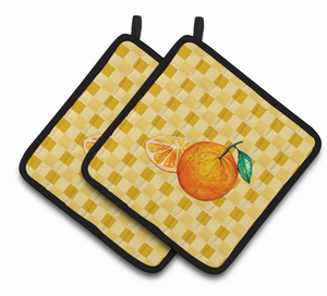 Fruit on Pair of Pot Holders - 638508826602