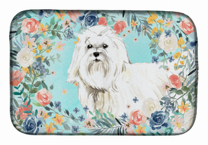 Tonkinese Spring Flowers Dish Drying Mat - 194030017890