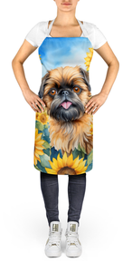Brussels Griffon in Sunflowers Apron - 198453208255