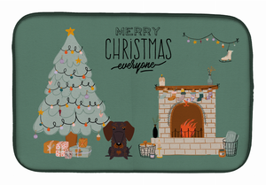 Dog Christmas Everyone Dish Drying Mat - 194030341216