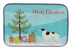 Dog Breed/Merry Christmas art Dish Drying Mat - 194030018958
