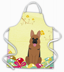 Easter Eggs Apron (Dog Breed Print) - 638508789136