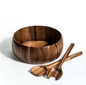 Large Salad Bowl with Servers - 850005022237