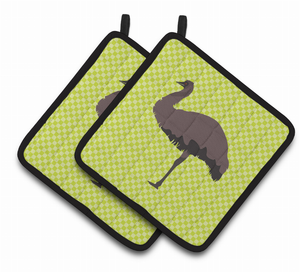 Bird on Pair of Pot Holders - 638508923097