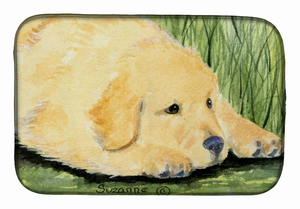 Golden Retriever Dish Drying Mat - 652259257010