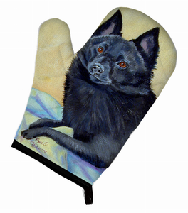 Dog on Oven Mitt - 638508483195