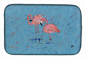 Bird Art Dish Drying Mat - 652259236213