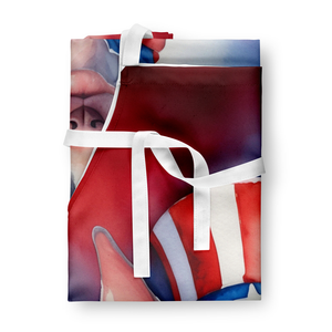 American Hairless Terrier Patriotic American Apron - 198453242105