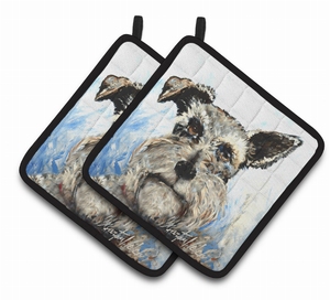 Dog Pair of Pot Holders - 194030066805