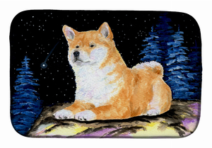 Starry Night Shiba Inu Dish Drying Mat - 652259258024