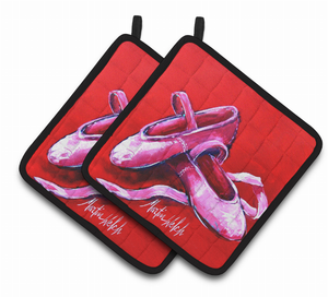 Ballet Pair of Pot Holders - 194030066287