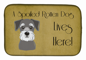 Spoiled Dog Lives Here Dish Drying Mat - 652259249701