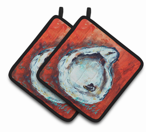 Oyster Pair of Pot Holders - 194030066430